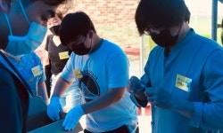 경수·블루엔젤봉사단·국경없는 수의사회 합동 봉사