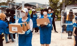 경수·블루엔젤봉사단·국경없는 수의사회 합동 봉사