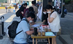 하나 된 강원대 수의대 선후배들...태백에서 일주일간 합동 봉사