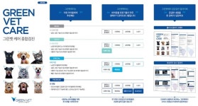 새로운 반려동물 건강검진 모델 그린벳 케어 종합검진