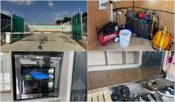 ‘우리 사무실은 가축전염병 전파에 안전한가’ 돼지와건강 신사옥 가보니