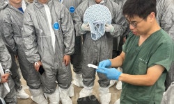 충남대 수의대 케이론, 10년 만에 안면도로 떠난 수의봉사활동