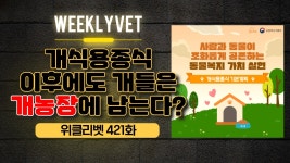 [위클리벳 421회] 개식용종식 후에도 개들은 개농장에 남는다