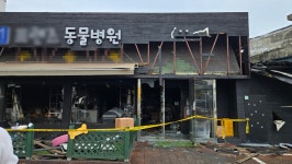 “30년 지킨 동물병원, 화재로 하루 아침에 사라져” 충북수의사회 모금 운동 진행