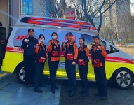 일산소방서 응급대원들, 신속한 응급처치로 시민 생명 구해