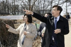 수원시 현근택 제2부시장, 밤밭청개구리공원 생태환경 복원 현장 방문