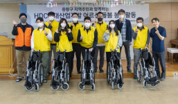 HDC현대산업개발, 중랑노인요양원서 원예 봉사…지역과 함께하는 ‘현장 릴레이’