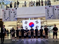 JMC줄넘기 시범단, 수원 스타필드서 화려한 퍼포먼스로 관객 환호