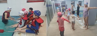 세종시교육청, 어린이집까지 유아 생존수영 교육 확대