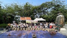 부산 영도구, 커피마대에서 키운 내 고구마!