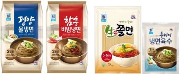 무더위에 면요리 인기…사조대림, 면제품 매출 ↑