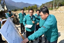 경남도의회 경제환경위원회, 산청·의령 재해복구 현장 집중 점검 실시