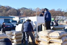 청송군, 2025년산 공공비축미곡 1644톤 매입 시작