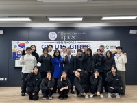대구 군위중 여학생들, 국제 무대서 플래그풋볼 실력 발휘