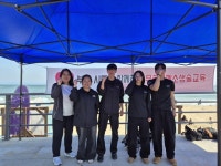 송정마트(과학대점) | 동의과학대 응급구조과, 송정해수욕장서 시민 대상 심폐소생술 교육 봉사