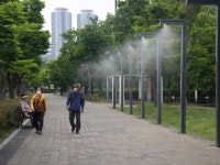 부산시설공단, 시민공원·송상현광장 쿨링포그 본격 가동