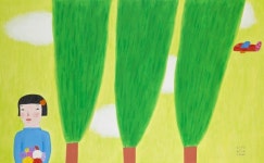 단발머리소녀가 전하는 봄향기