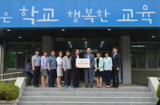 군산발전처, 발전소 장학금 6000만원 전달