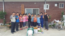 ㈜대상 군산공장, 복달임 음식 전달