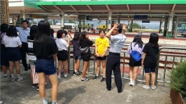 코레일 전주역, 전주성심여중생 대상 역무 체험활동