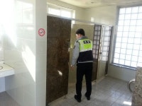 부안 주산파출소 공중화장실 점검 범죄예방 만전