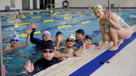 장수군, 초등학생 기초수영교실 운영