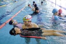 장수군, 초등학생 기초수영교실 운영