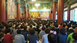 장수 죽림정사, 백용성조사 탄신 제153회 기념행사