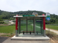 임실군 버스승강장 기초번호판 설치