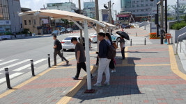 익산시, 폭염 그늘막 10월까지 운영