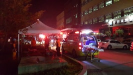 부안소방서, 부안효요양병원에서 불시가동훈련 가져