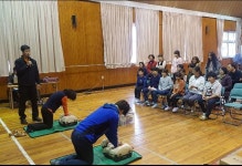부안소방서, 영전초 교직원과 학생들에게 심폐소생술 교육