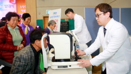 장계농협, 농업인 행복버스 발대식 및 의료행사 개최