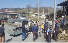 장수 천천면, 발로 뛰는 맞춤형복지 홍보 실시