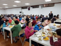 서신동 호남교회, 경로당 어르신 200여명 에게 따뜻한 점심 대접