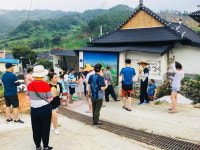 장수군, 한여름 바람계곡 남양마을 산촌캠핑 행사
