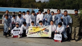 생명나무와 황등중학교가 함께 제3회 사랑의 연탄 나눔 펼쳐