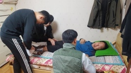 전북동부보훈지청, 비전대 학생들 국가유공자와 유족에게 봉사활동 진행