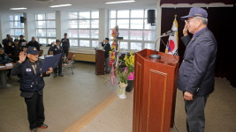 6.25 참전유공자회 장수군지회 안보결의안 개최