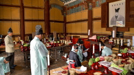 장수향교 춘기 석전대제 제례봉행