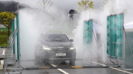 장수군 구제역 및 AI 차단방역용 소독약품 배부