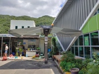 무주군에 가면 첨단 그늘막이 있다!