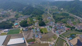 장수군, 천천 송탄마을 에너지 자립 마을회관 신축
