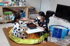 전주 드림스타트, 찾아가는 미술놀이 오감자극