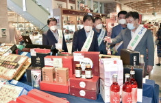 장영수 군수, 장수 농특산물 알리기 발품