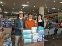 익산 종로약국, 익산시-전문예술단체 등에 마스크 2만5천여장 기부