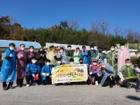 생명나무와 황등중학교 연탄나눔 실시