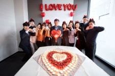 전북은행의 꽃 고객에 따뜻한 사랑을 전하다