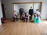 미성동 개원마을, 건강기원 장수패 증정