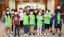 전북김제봉남초, 김제시의회 방문